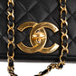 Chanel Quilted Lambskin 24K Gold Single Flap Shoulder Bag