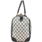 Gucci Monogram GG Supreme Web Boston Travel Bag