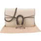 Gucci Grained Leather Dionysus Crystal Super Mini Crossbody Bag
