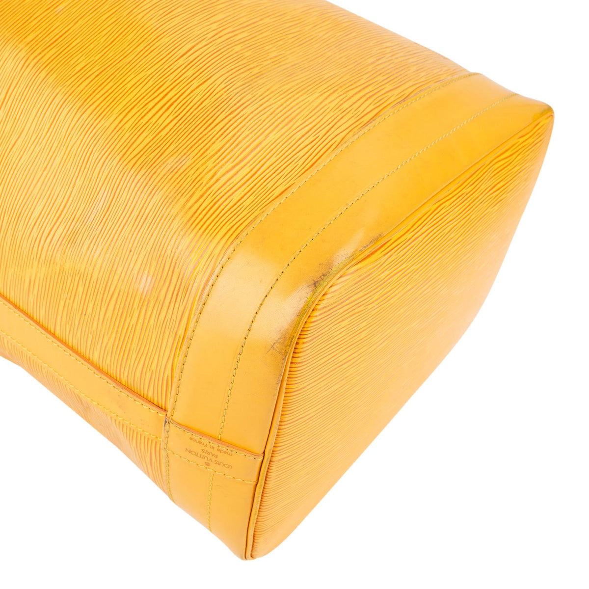 Louis Vuitton Yellow Epi Leather Sac Noé Grande Shoulder Bag