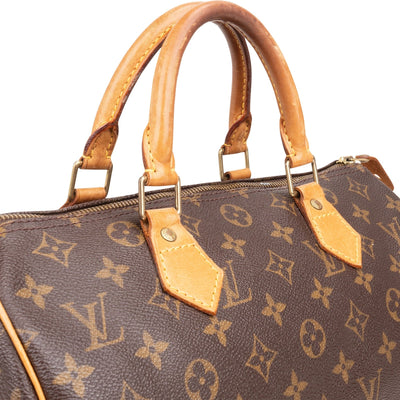 Louis Vuitton Monogram Canvas Speedy 30 Handbag