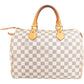 Louis Vuitton Monogram Damier Azur Speedy 30 Handbag