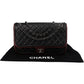 Chanel Quilted Lambskin Bicolor Jumbo Single Flap Shoulder Bag