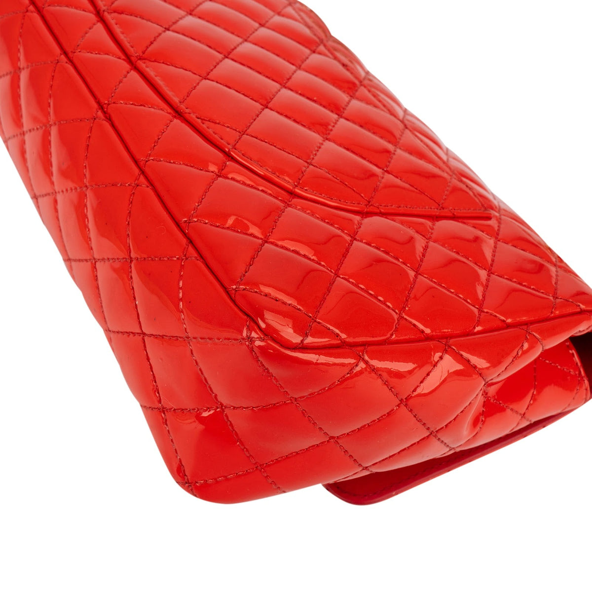Chanel Lackleder Valentine Single Flap Umhängetasche, Bild 8 von 15