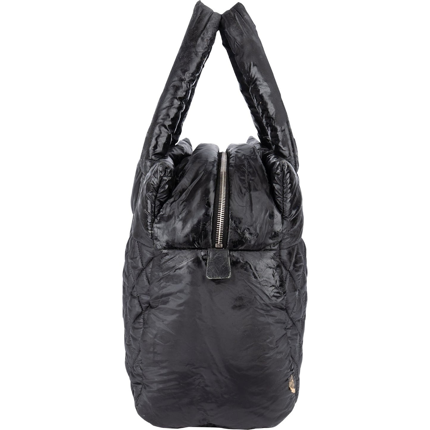 Chanel Quilted Nylon Coco Cocoon Tote Handbag