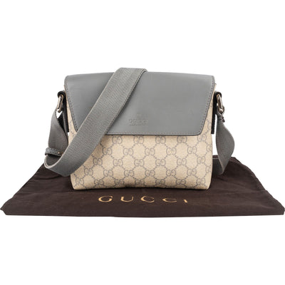 Gucci Monogram GG Supreme Canvas Crossbody Bag