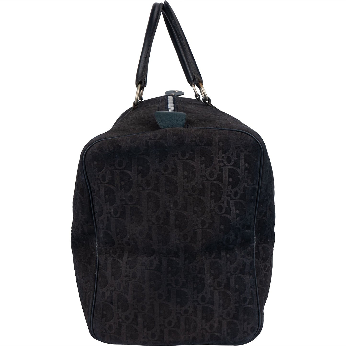 Christian Dior Monogram Suede Trotter Boston 50 Weekender Bag