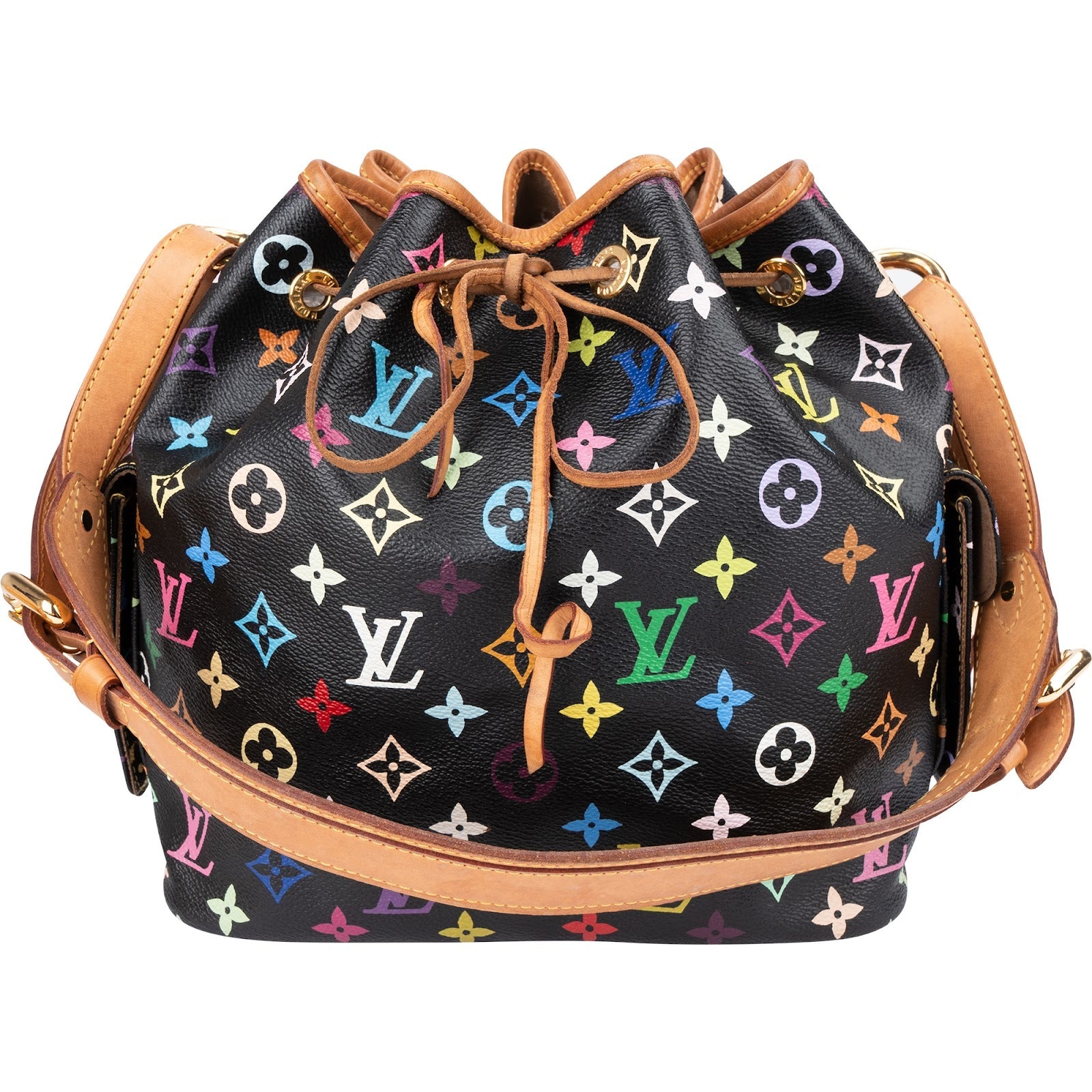 Louis Vuitton Monogram Murakami Multicolor Sac Noé Petit Shoulder Bag