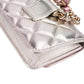 Chanel Quilted Metallic Lambskin Waist Crossbody Bag