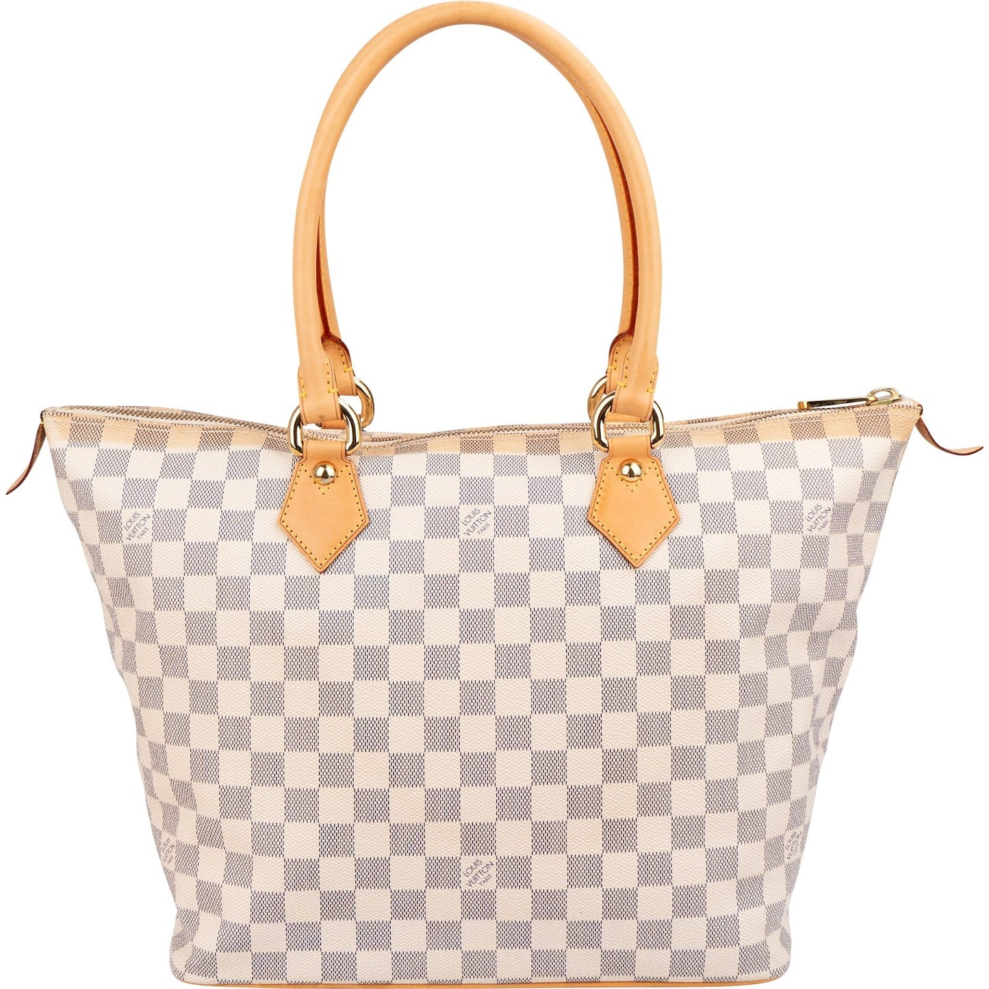 Louis Vuitton Monogram Damier Azur Canvas Saleya MM Shoulder Bag