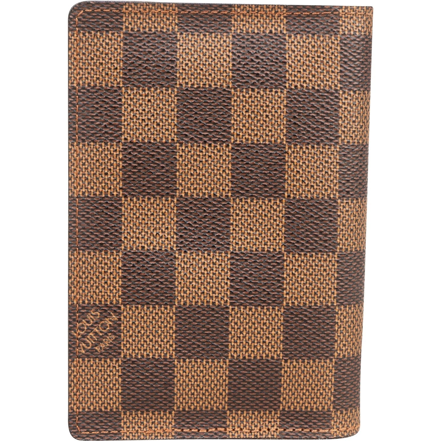 Louis Vuitton Monogram Damier Ebene Passport Cover Card Holder