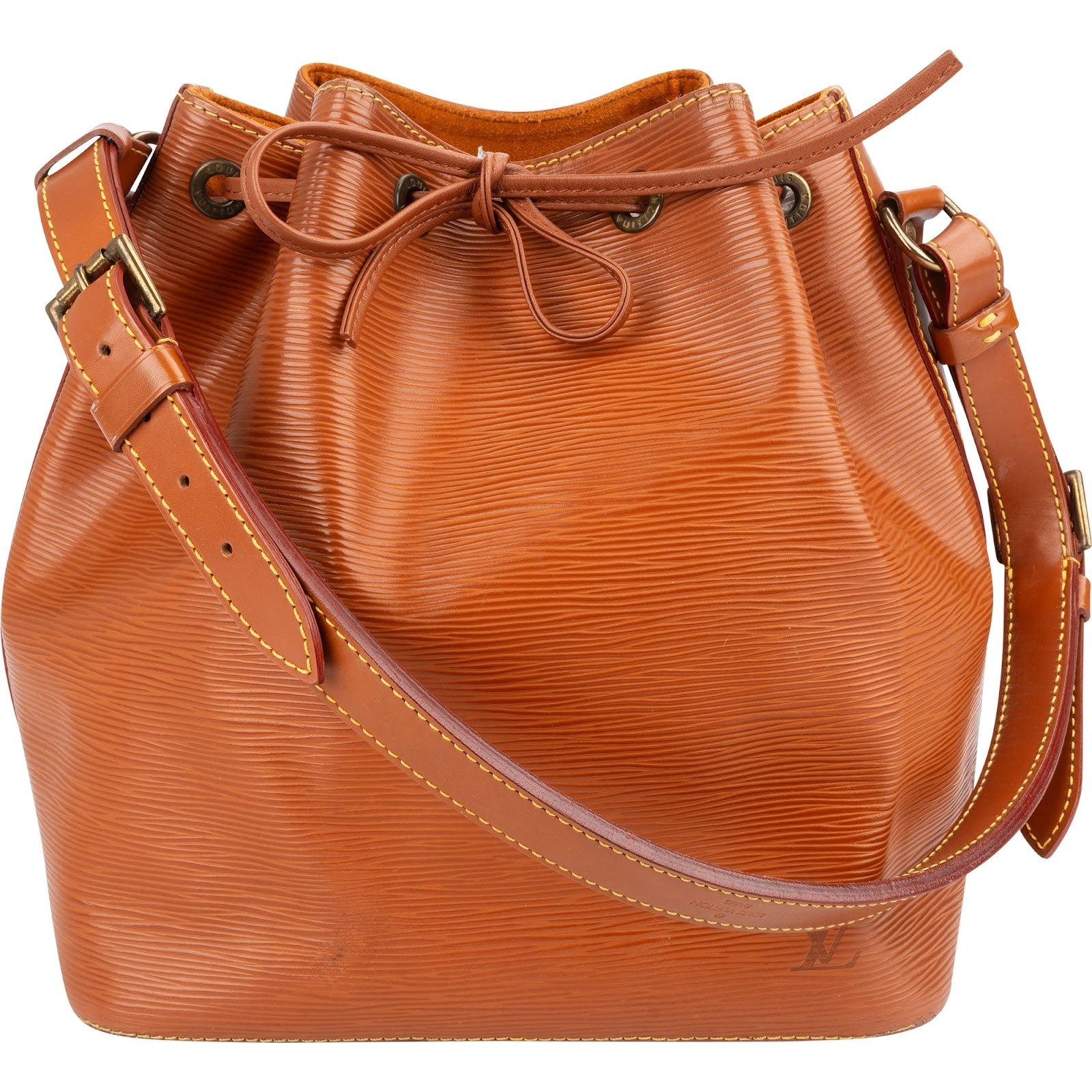 Louis Vuitton Brown Epi Leather Sac Noé Petit Shoulder Bag