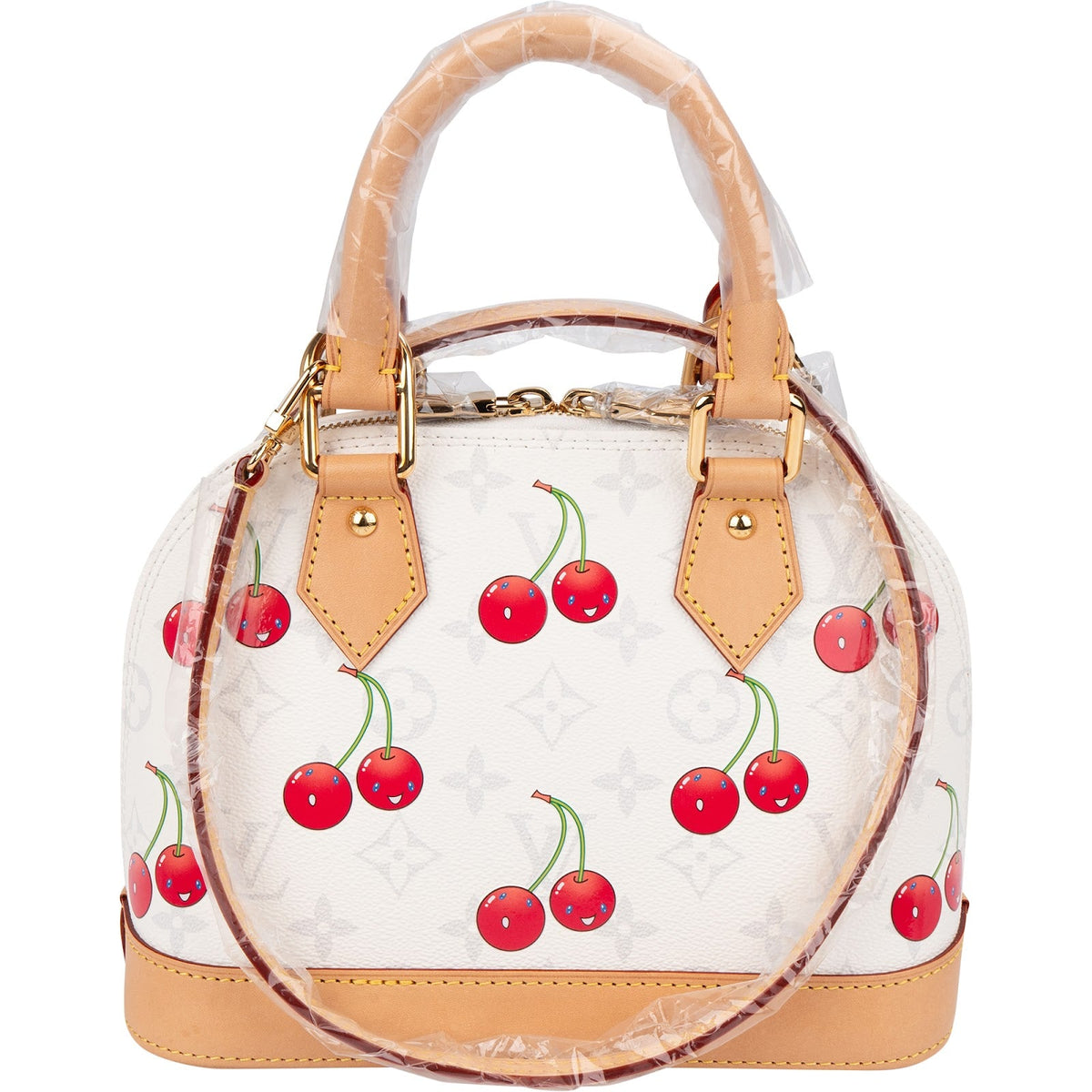 Louis Vuitton Monogram Takashi Murakami Cherry Canvas Alma BB Cerises Handbag