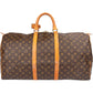 Louis Vuitton Monogram Canvas Keepall 55 Travel Bag
