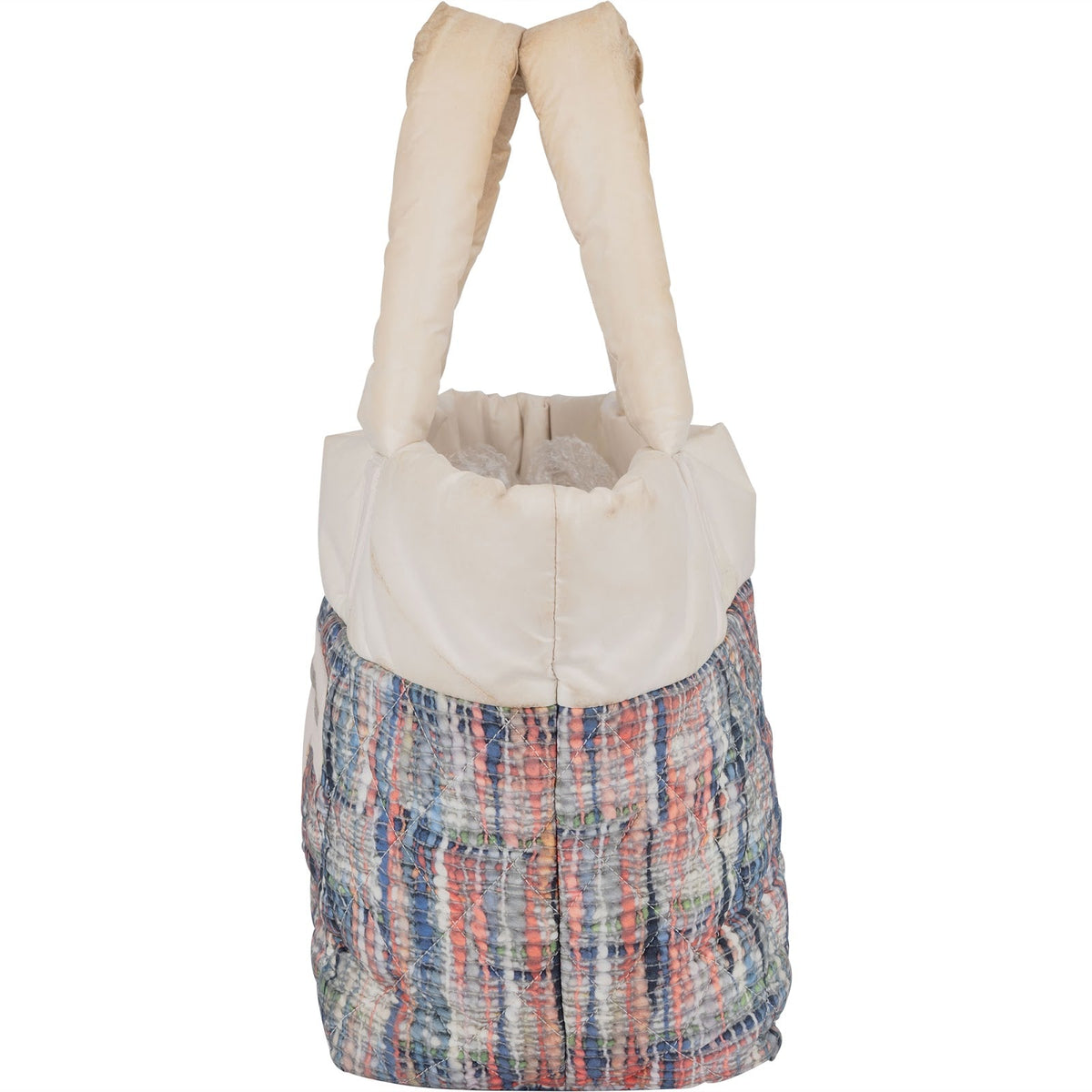 Chanel Coco Cocoon Tote aus Nylon in Tweed-Optik – Ansicht 6