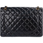 Chanel Quilted Lambskin Jumbo Double Flap Crossbody Bag