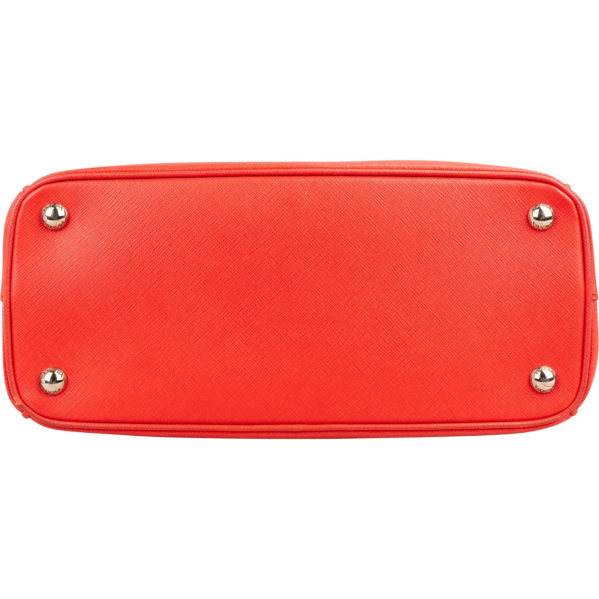 Prada Red Saffiano Leather Galleria Tote Handbag