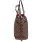 Louis Vuitton Monogram Damier Ebene Canvas Neverfull MM Shoulder Bag