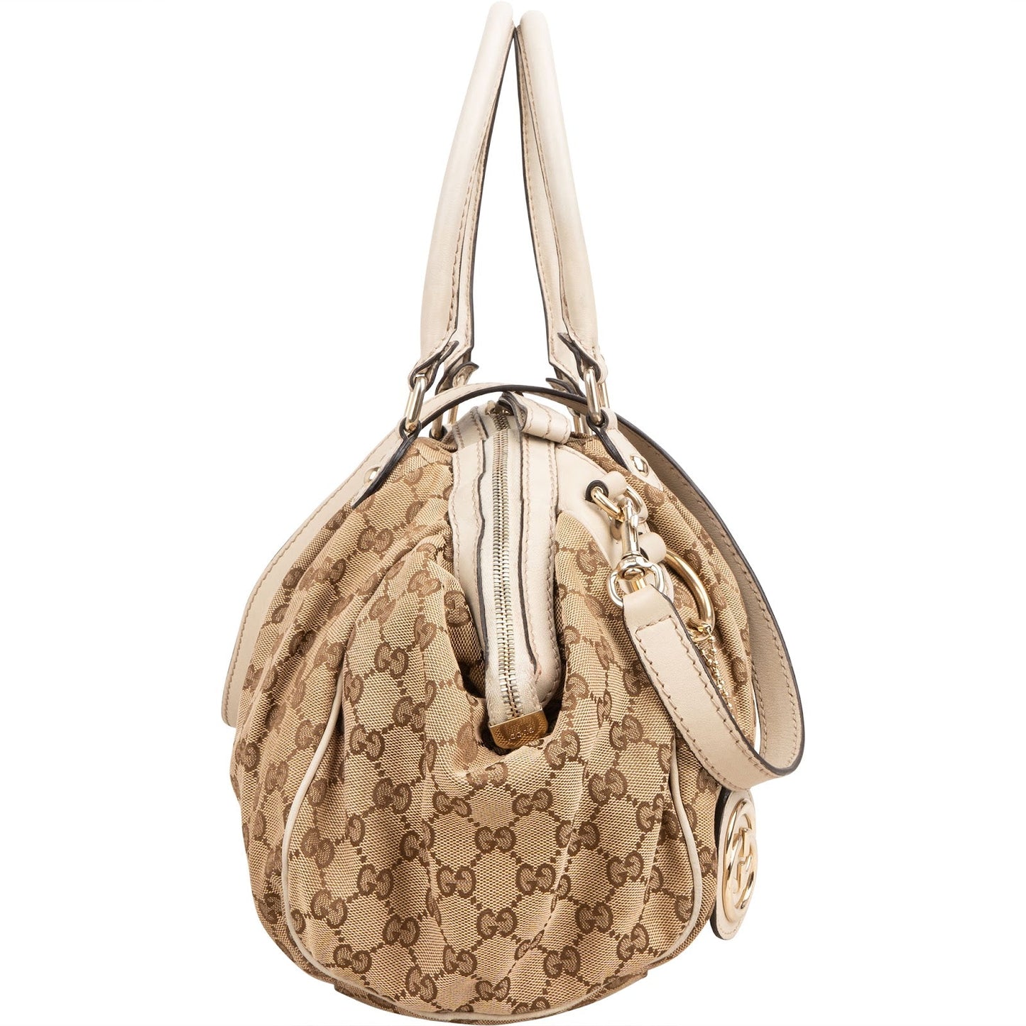 Gucci Monogram GG Canvas Sukey Handbag
