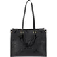 Louis Vuitton Noir Monogram Empreinte Leather OnTheGo MM Shoulder Bag