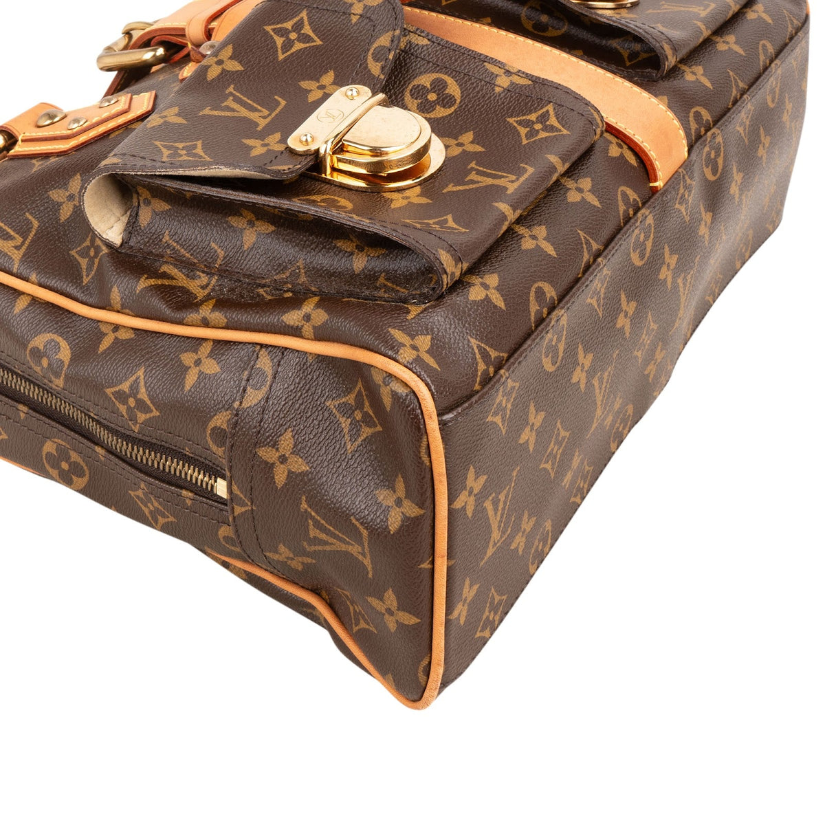 Louis Vuitton Monogram Canvas Manhattan GM Handbag