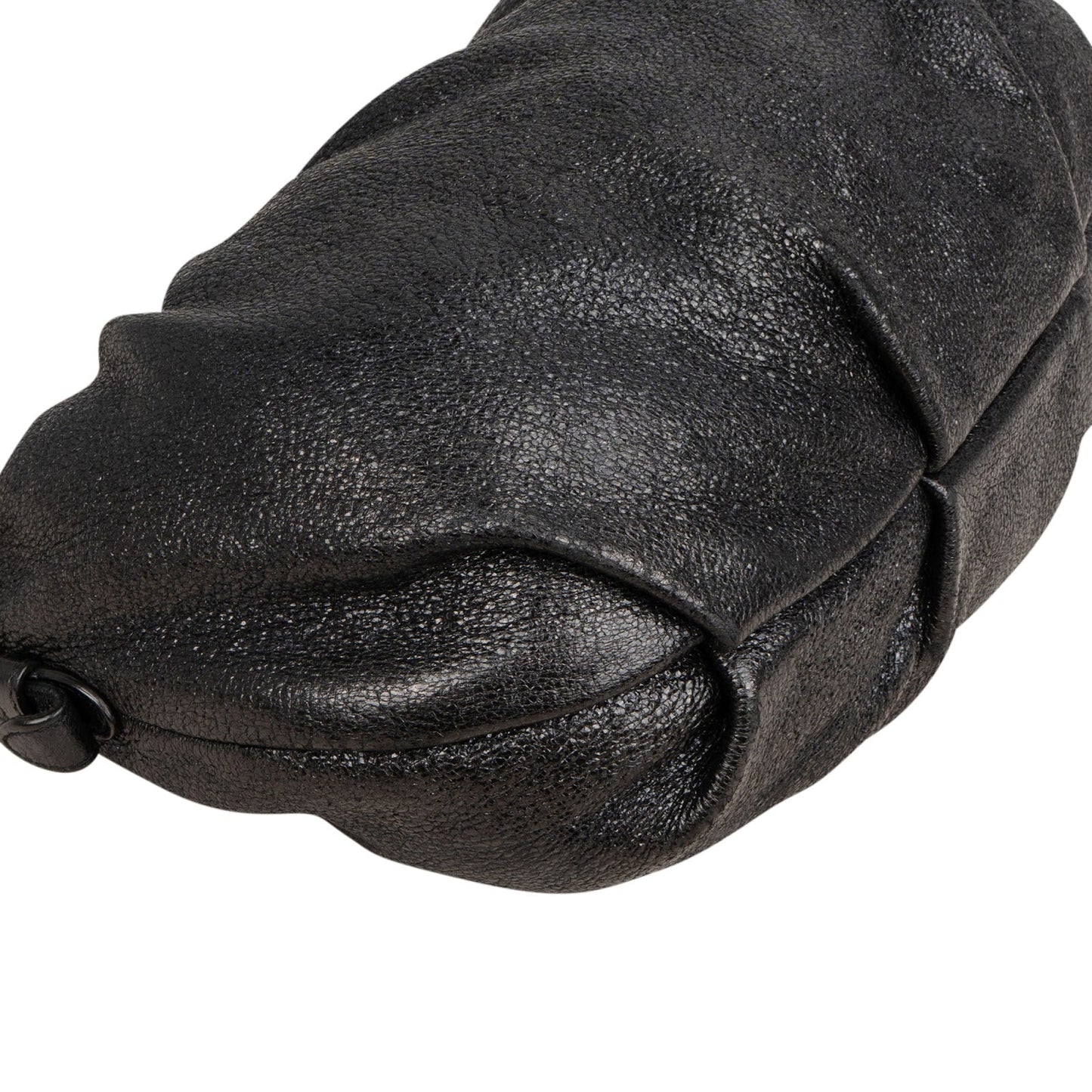 Prada Vitello Daino Ruched Hobo Shoulder Bag