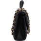 Chanel Quilted Lambskin Mini Single Flap with Top Handle Crossbody Bag