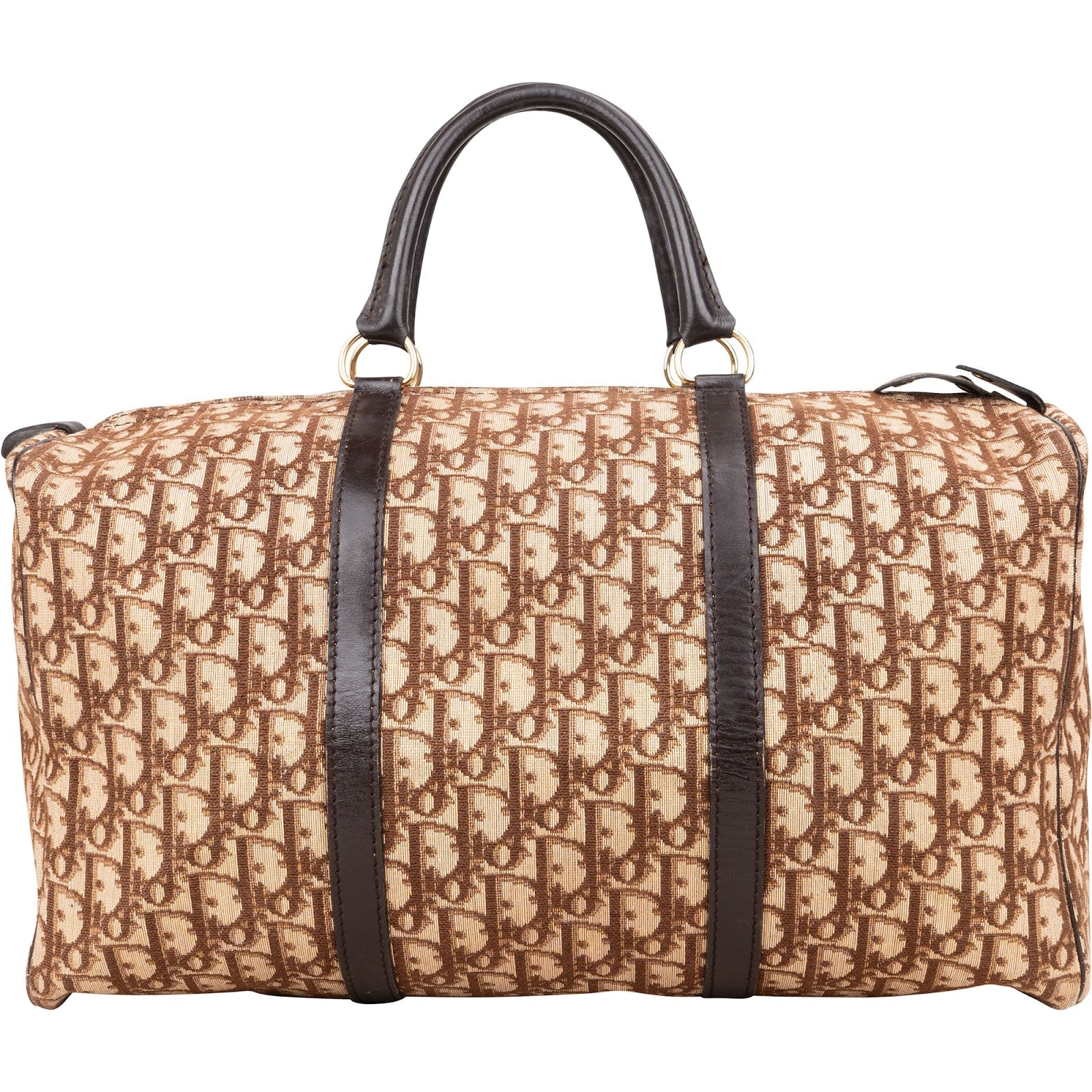 Christian Dior Trotter Monogram Boston 40 Handbag
