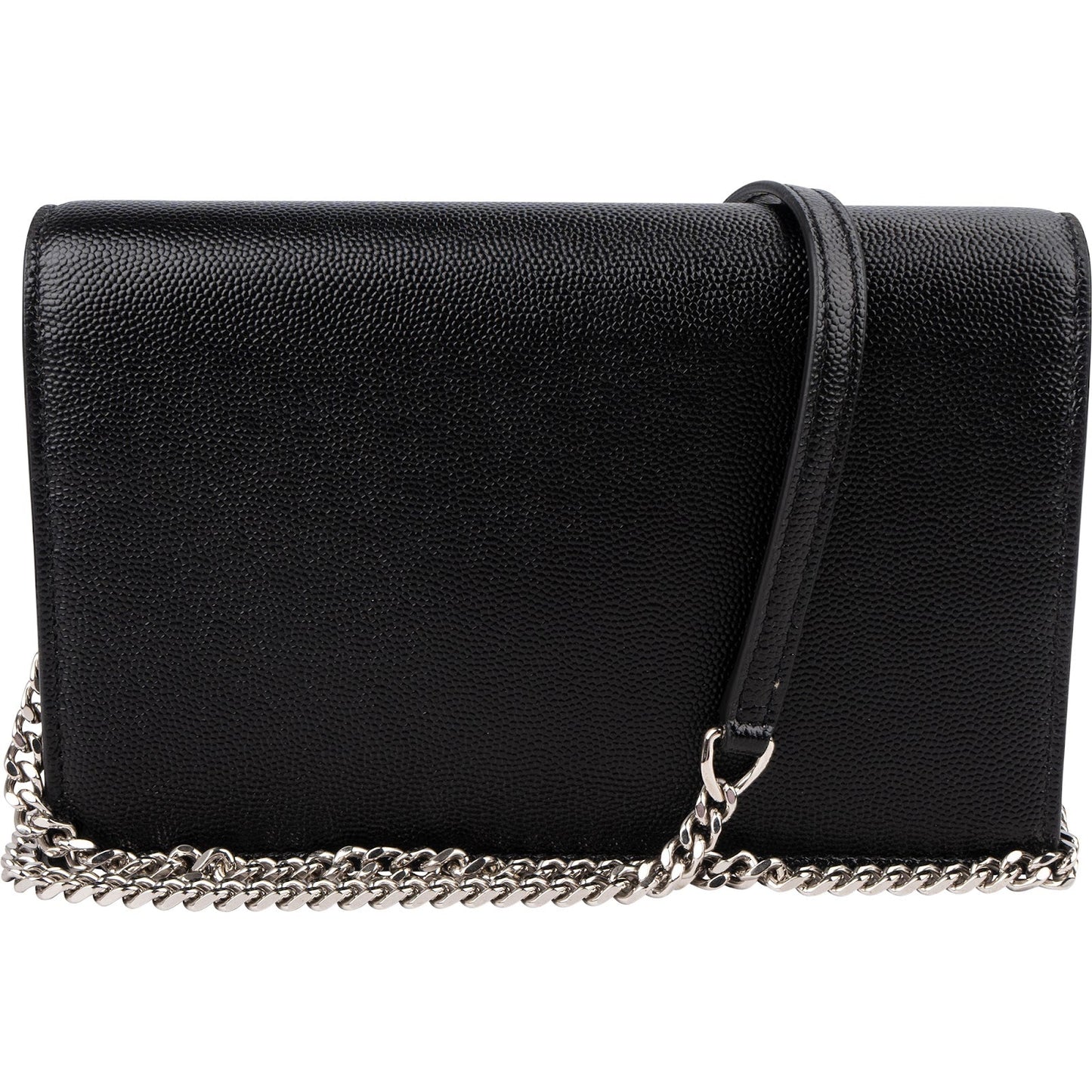 Saint Laurent Grain de Poudre Kate Tassel Wallet On Chain Crossbody Bag