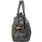 Balenciaga Dark Green Leather City Handbag