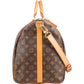 Louis Vuitton Monogram Canvas Keepall 55 Bandoulière Travel Bag
