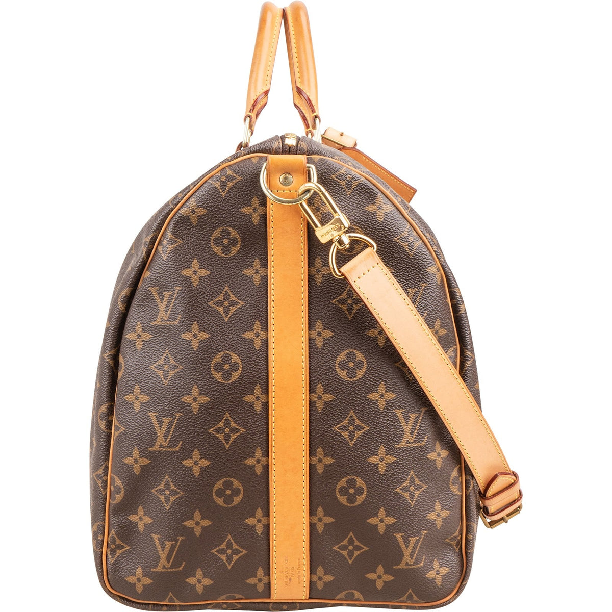 Louis Vuitton Monogram Canvas Keepall 55 Bandoulière Travel Bag