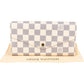 Louis Vuitton Monogram Damier Azur Sarah Wallet