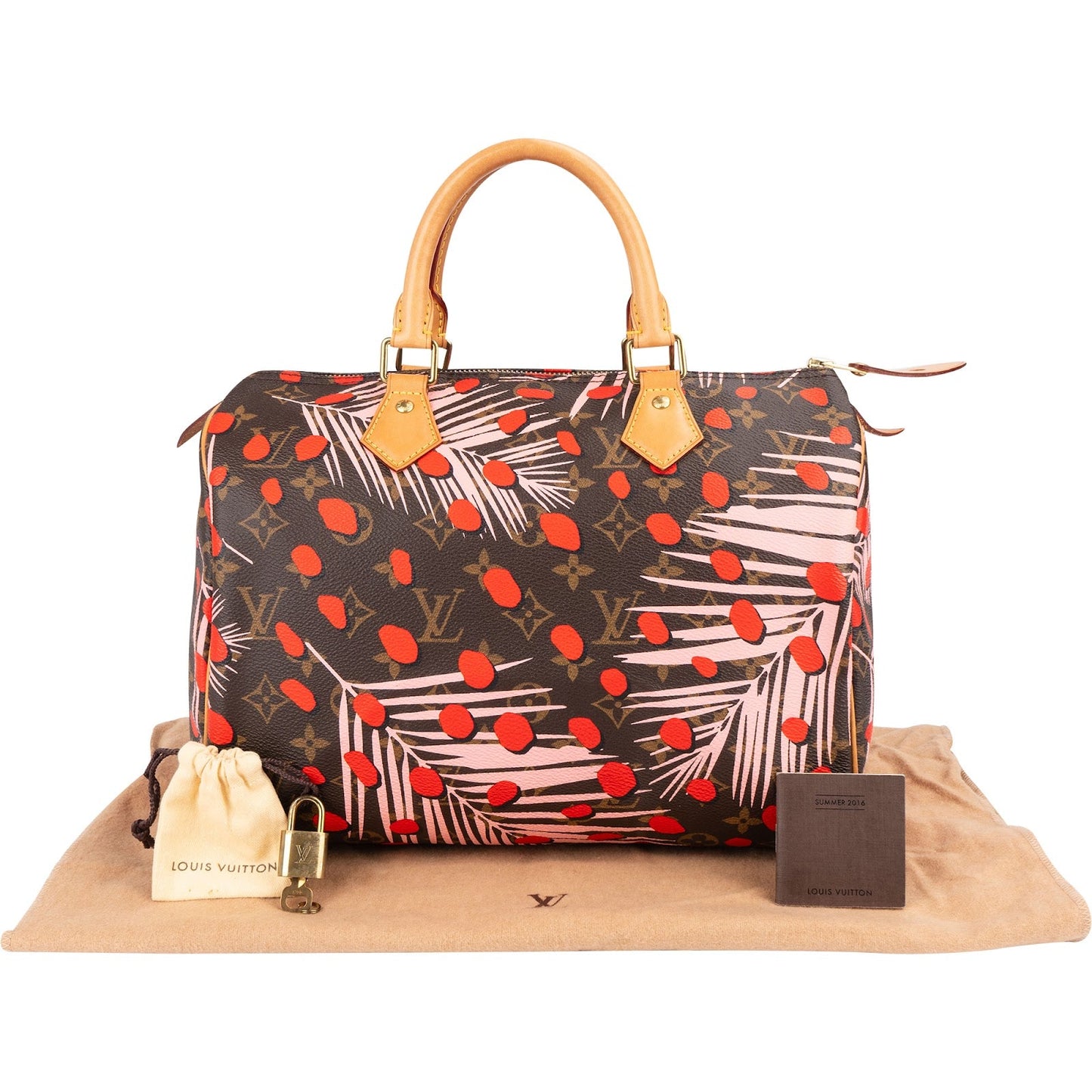 Louis Vuitton Limited Jungle Dots Monogram Speedy 30 Handbag