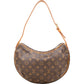Louis Vuitton Monogram Canvas Croissant MM Shoulder Bag