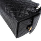 Chanel 25 Quilted Lambskin Drawstring Bucket Shoulder Bag Medium