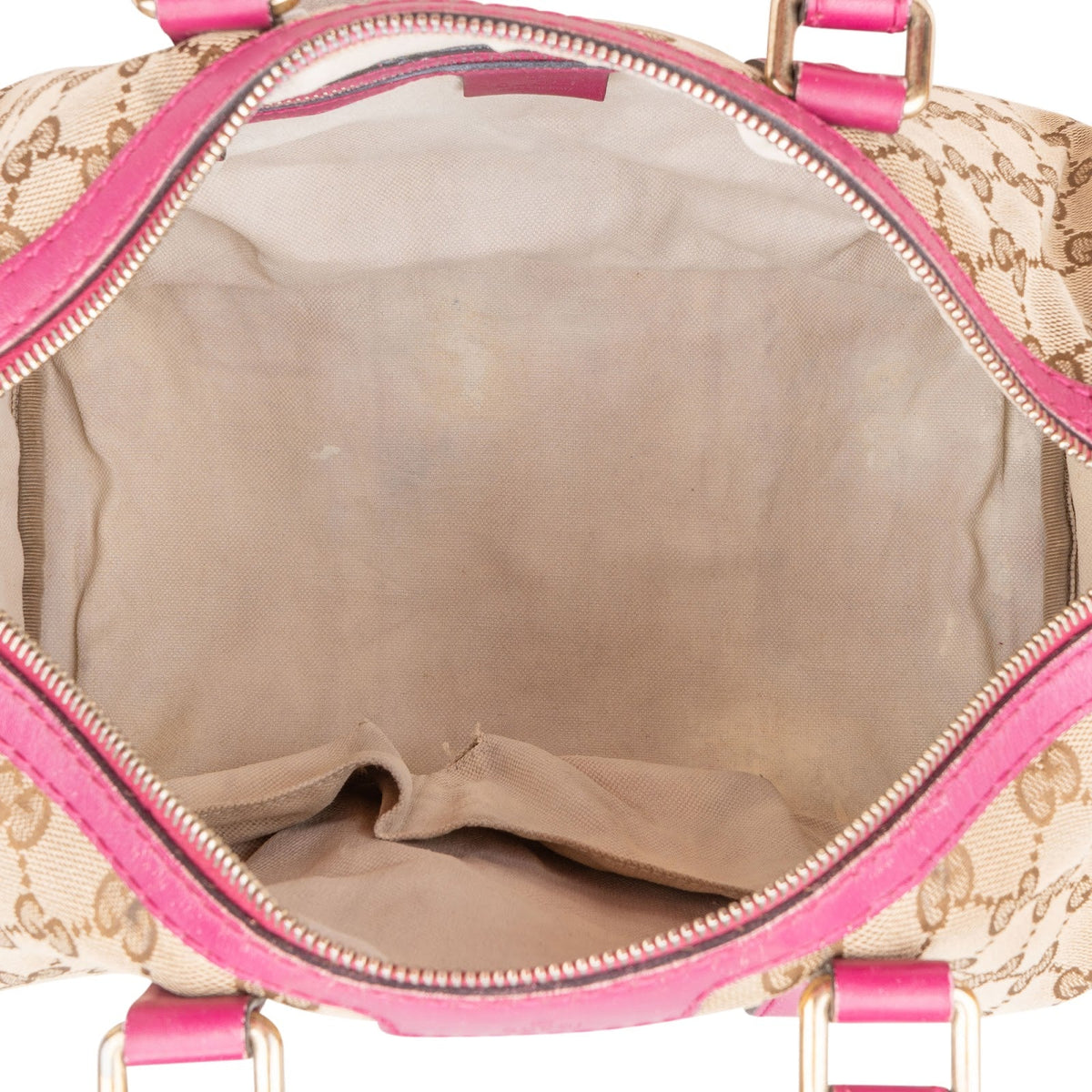 Gucci Monogram GG Boston Handbag