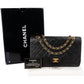 Chanel Quilted Lambskin 24K Gold Medium Double Flap Shoulder Bag