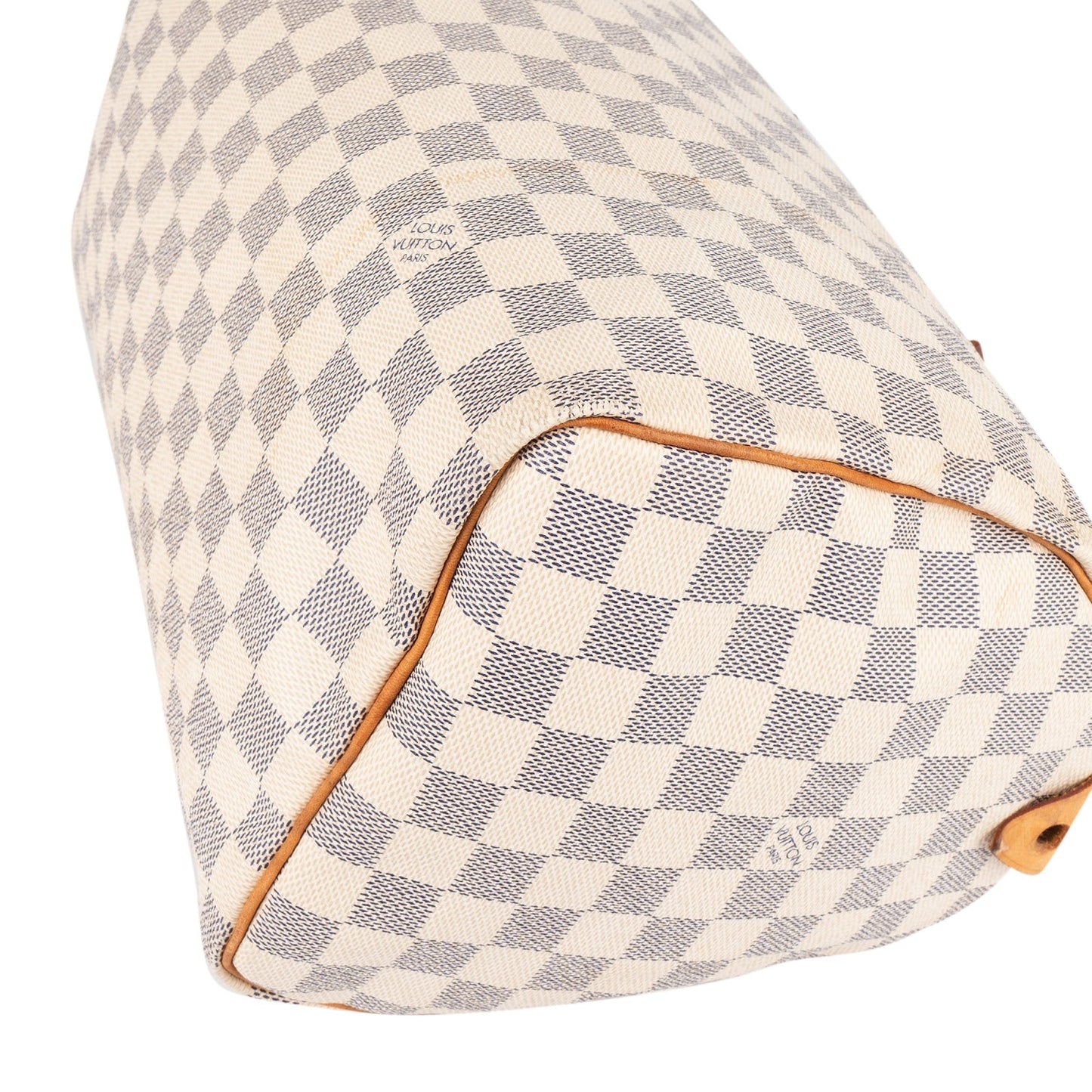 Louis Vuitton Monogram Damier Azur Speedy 30 Handbag