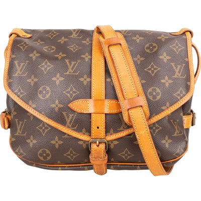 Louis Vuitton Monogram Canvas Saumur 30 Crossbody Bag