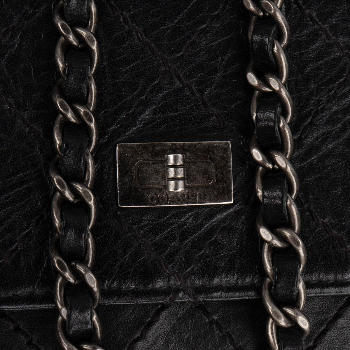 Chanel Stitching Calfskin Reissue 2.55 Wallet on Chain Crossbody Bag