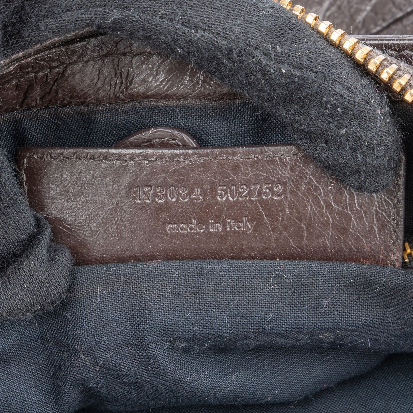 Balenciaga Dark Brown Leather Giant 21 City Handbag