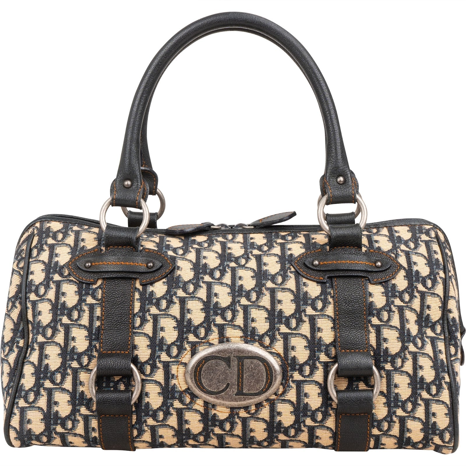 Christian Dior Monogram Trotter Hardcore Boston 30 Handbag