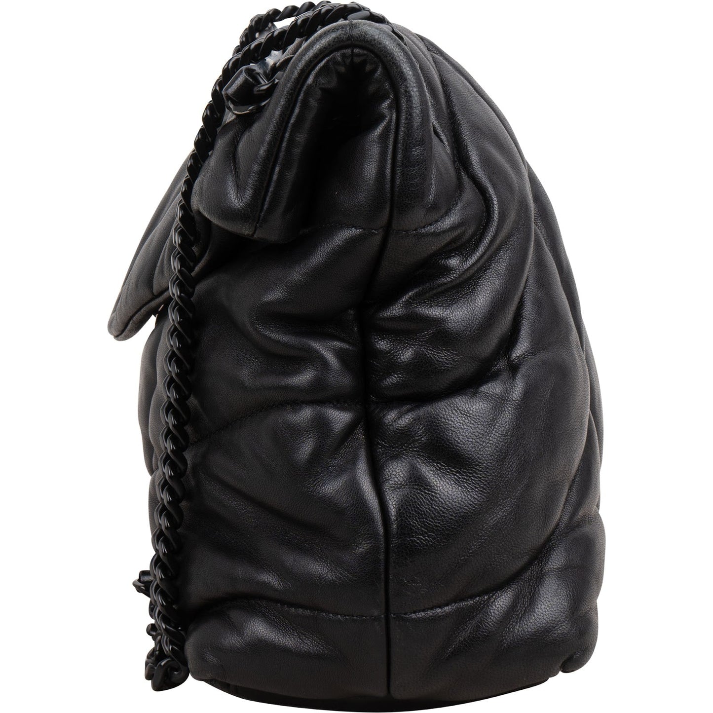 Saint Laurent Quilted Lambskin Loulou Puffer Crossbody Bag