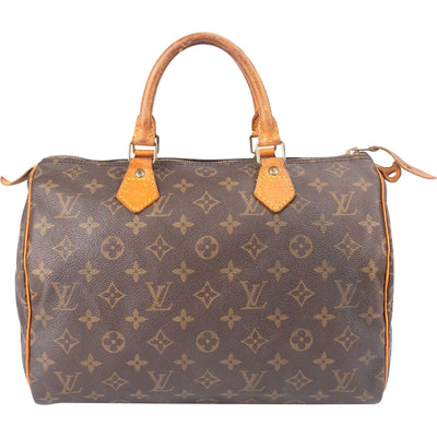 Louis Vuitton Monogram Canvas Speedy 30 Handbag