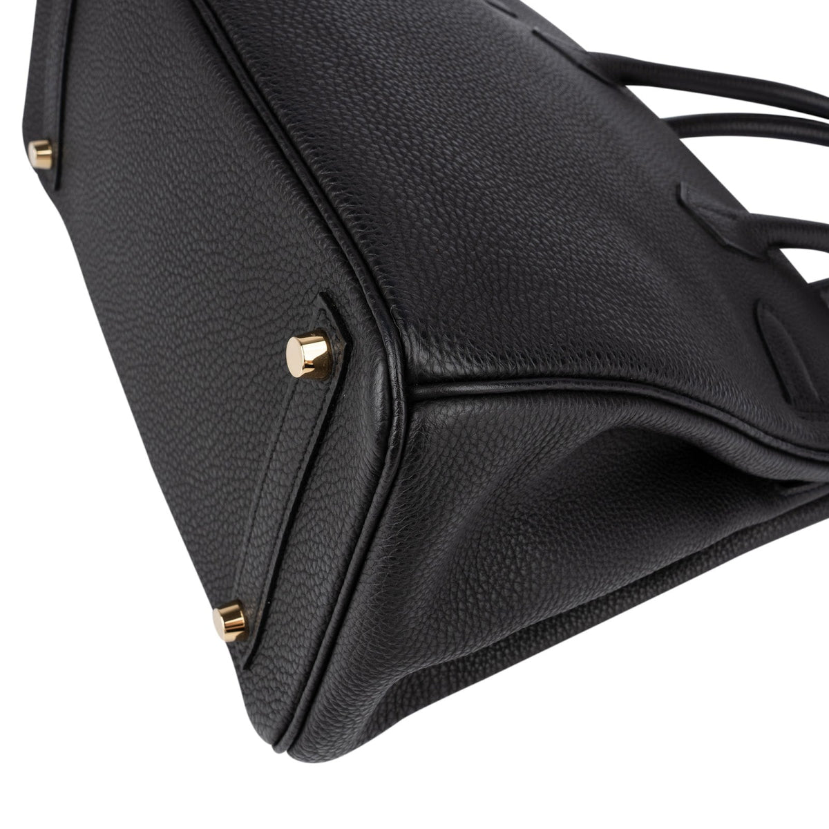 Hermès Noir Togo Leather Gold Birkin 30 Handbag (2015)