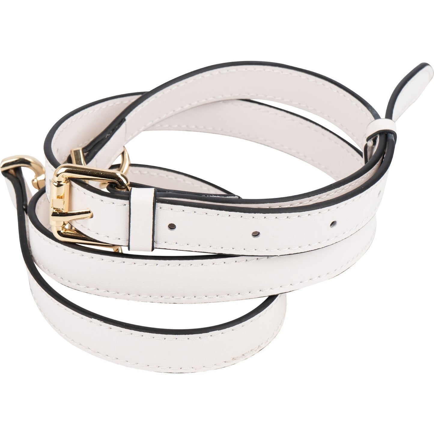 Crossbody Schulterriemen - Weiß (Mittelbreit / Verstellbar)