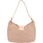 Fendi Monogram FF Zucca Canvas Baguette Buckle Shoulder Bag