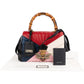 Gucci Queen Margaret Top Handle aus mehrfarbigem gestepptem Leder – Ansicht 2