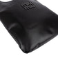 Miu Miu Smooth Leather Stitched Emblem Tote Shoulder Bag